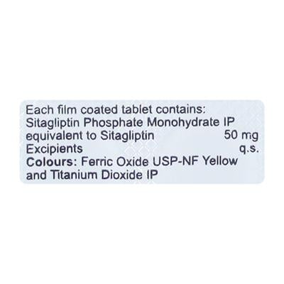SITAGLIP 50 Tablet 10's - Diabetes-Ant