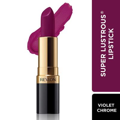 Revlon Super Lustrous Lipstick - Violet Chrome 4.2 Gm - Lipsticks