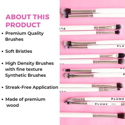 Plume Professional Eye Brush Set 15's - Eye Brush