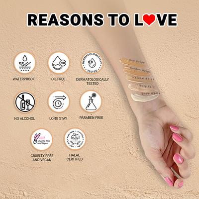 Iba Pure Skin Liquid Foundation SPF 15 03 Natural Beige 30ml - Foundation