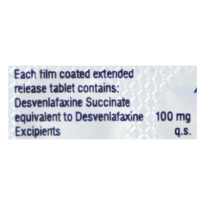 D Veniz 100mg Tablet 10'S - Depression-Ant