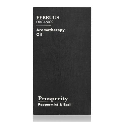 Februus Organics Aromatherapy Oil - Prosperity Peppermint & Basil 10 ml - Essential Oils