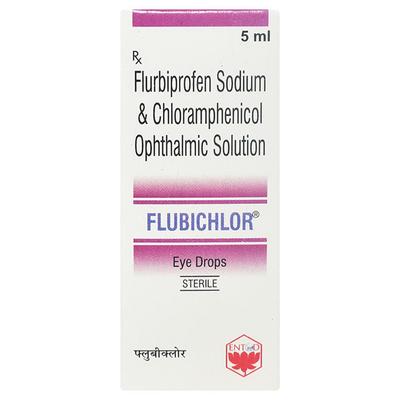 FLUBICHLOR Eye Drops 5ml - Eye Infections-Eaa