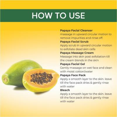 Bee One Papaya Facial Kit 312 gm - Facial Kits
