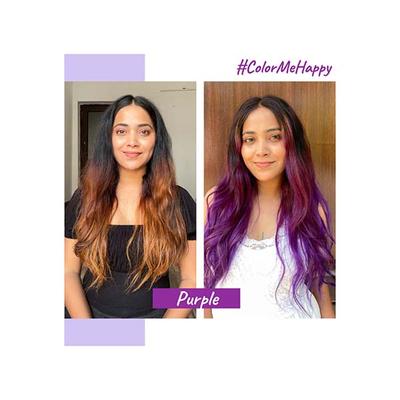 2.Oh! Semi Permanent Hair Color + Lightning Kit - Purple Combo 1's - Hair Creams