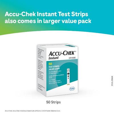 Accu-Chek Instant Test Strips 25's - Blood Glucose Monitors/Strips