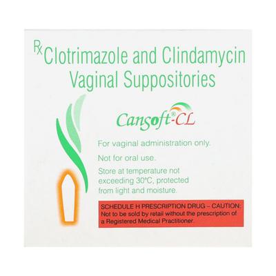 Cansoft CL Vag Suppository 3'S - Vaginal Conditions-Pre