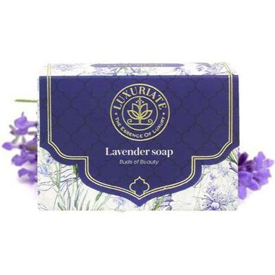 Luxuriate Lavender Soap with Real Lavender Rejuvenating Body Beauty Soap 125 gm - Soaps