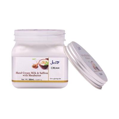 Jeva Milk and Saffron Hand Cream With Shea Butter 380 ml - Hand Creams