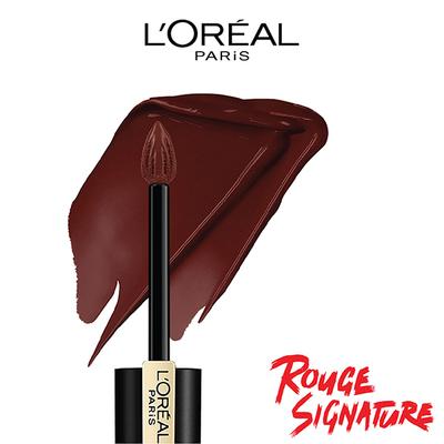 L'Oreal Paris Rouge Signature Matte Liquid Lipstick,126 I Play 7 Gm - Lipsticks
