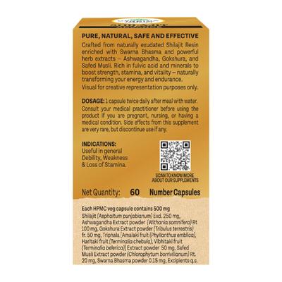 Organic India Shilajit Advance Veg capsule 60's - Speciality Medicines