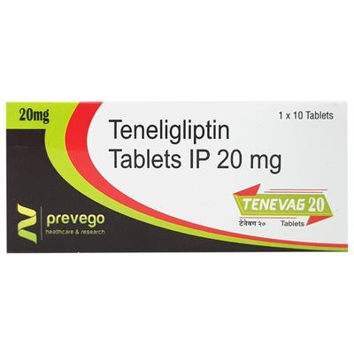 TENEVAG 20 Tablet 10's - Diabetes-Ant