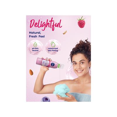 Nivea Bath Care Shower Fresh Blends Raspberry 300 ml - Shower Gels & Body Wash