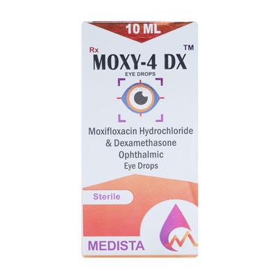 MOXY 4 DX Eye Drops 10ml - Eye Infections-Eaa