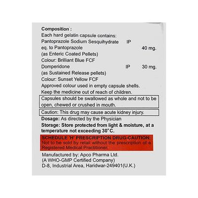 QUTOPAN Capsule 10's - Ulcer/Reflux/Flatulence-Aaa