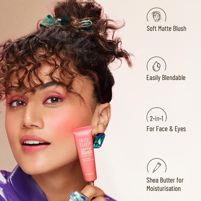 Swiss Beauty Cream It Up Blush - Rosy Cheeks 10 ml - Blushes