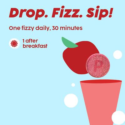 Plix The Plant Fix Multi Power Multivitamin + Apple Cider Vinegar Tablets, (Apple Burst) 4's - Apple Cider Vinegar - Acv