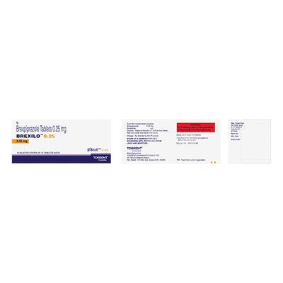 BREXILO 0.25 Tablet 10's - Schizophrenia-Aps