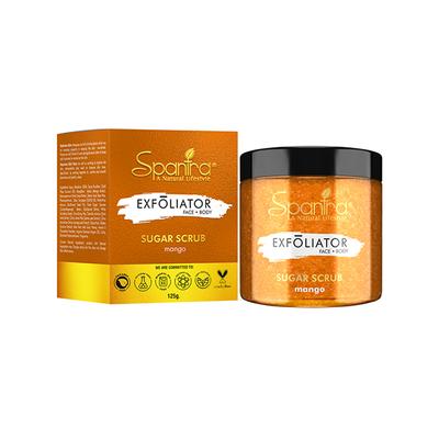 Spantra Mango Sugar Scrub 125 gm - Scrubs & Exfoliants