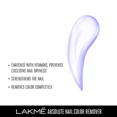 Lakme Liquid Nail ENAMEL Remover 27ml - Nail Polish Remover