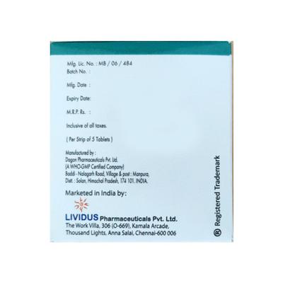 ZITHROBACT 500 Tablet 5's - Bacterial Infections-Mac