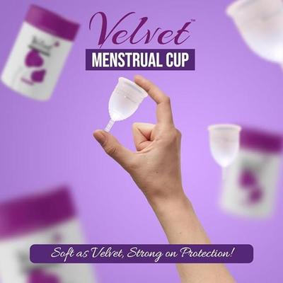 Velvet Menstrual Cup (Large) 1's - Menstrual Cups