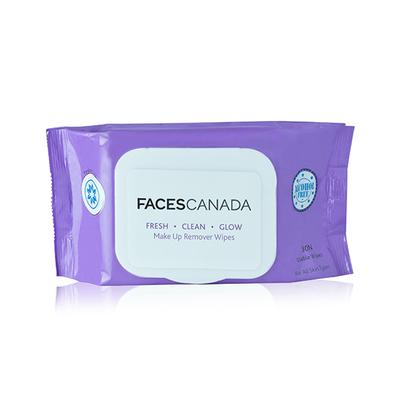 Faces Canada Fresh Clean Glow Makeup Remover Wipes 30 30'S - Make Up Removers