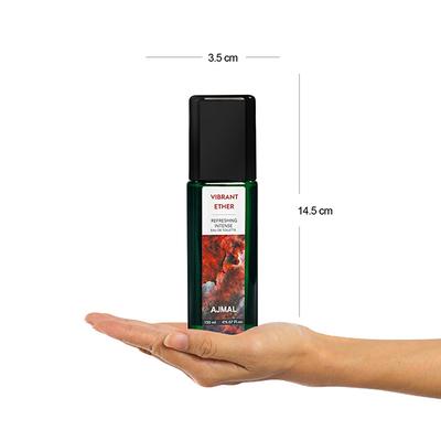 Ajmal Vibrant Ether Eau De Toilette Spicy Perfume Scent Spray Party Wear Gift For Man And Women 150 ml - Perfumes (Edt/Edp)