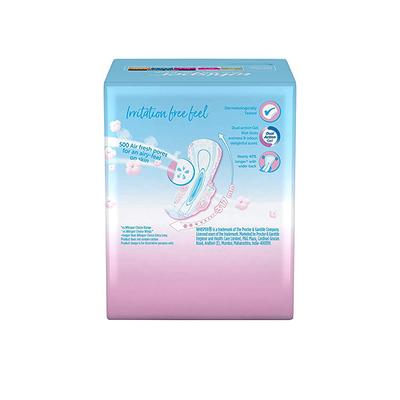 Whisper Ultra Softs Air Fresh Sanitary Pads for Women XL+ 15 Napkins 1's - Others