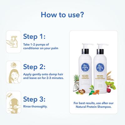 The Moms Co. Natural Protein Conditioner 200ml - Conditioners