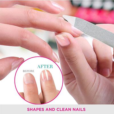 Vega Foldable Nail File, Pink 2's - Nail Care