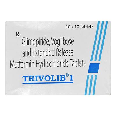 Trivolib 1mg Tablet 10'S - Diabetes-Ant