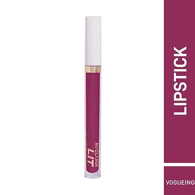 MyGlamm LIT Liquid Matte Lipstick-Vogueing 3 ml - Liquid Lipsticks