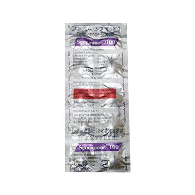 Syncapone 100mg Tablet 10'S - Parkinsonism-Apd