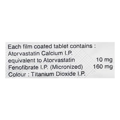 Modlip F Tablet 10'S - High Cholesterol-Dys