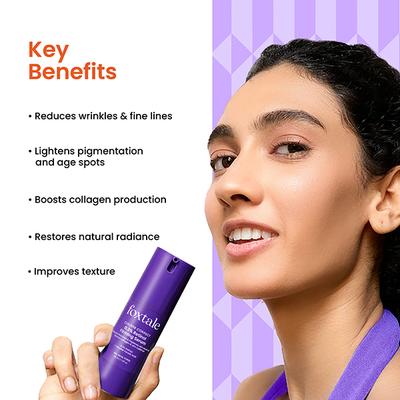 Foxtale Course Correct 0.3% Retinol Firming Serum 30 ml - Face Serum