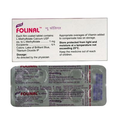 NEW Folinal Tablet 10'S - Supplements-Vam