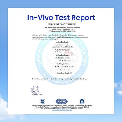 Foxtale Golden Hour Glow Sunscreen 80 ml - Face Sunscreen