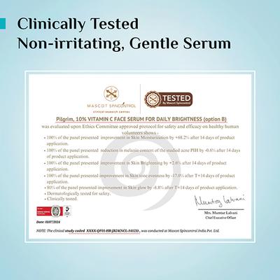 Pilgrim 10% Vitamin C Face Serum For Daily Brightness 10 ml - Face Mists