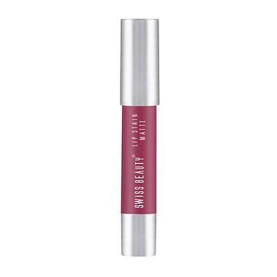 Swiss Beauty Lip Stain Matte Lipstick - (Lush Pink) 3 gm - Lipsticks