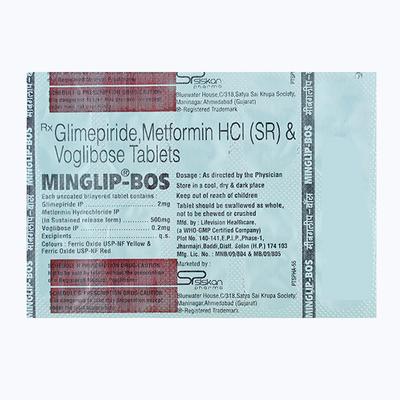 MINGLIP BOS Tablet 10's - Diabetes-Ant