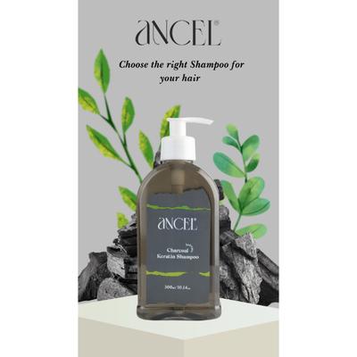 Ancel Charcoal Keratin Shampoo 300 ml - Shampoos