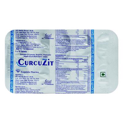 CURCUZIT Tablet 10's - Supplements-Vam