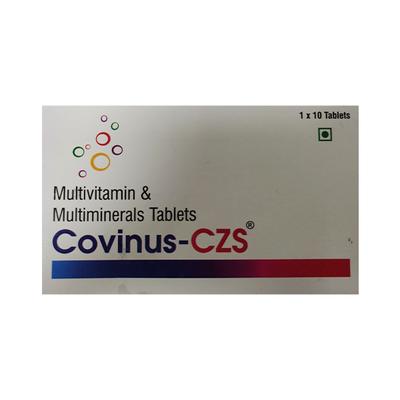 COVINUS CZS Tablet 10's - Supplements-Vam