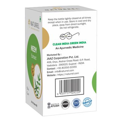 Naturrel Neem Extract Skin Care Tablet 50's + Free 10's - Pure Herbs