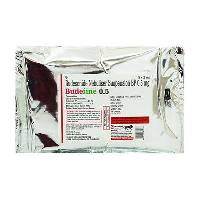 BUDEFINE 0.5mg Respules 2ml - Asthma/COPD-Ast