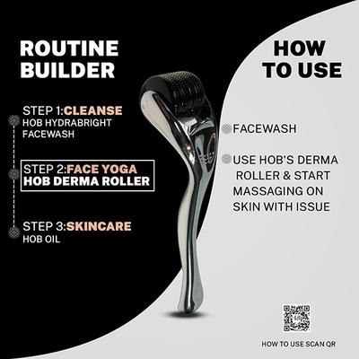 House of Beauty Derma Roller 0.25Mm For Boosting Collagen, Fades Dark Spots & Acne Scars 1's - Derma Rollers