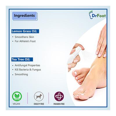 Dr Foot Natural Foot & Shoe Deodorant Spray 100 ml - Shoe Deodorant