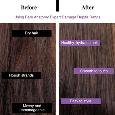 Bare Anatomy Ultra Smoothing Shampoo + Hair Mask + Serum Kit Women & Men 250ml + 250gm + 50ml 1's - Shampoos