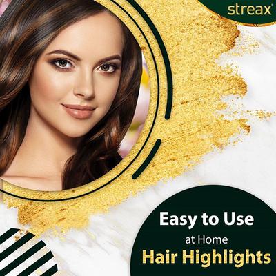 Streax Coffee collection Ultralights Highlighting Kit - Mocha Brown 1's - Crème